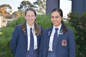 Chloe Nash and Emily Fraser