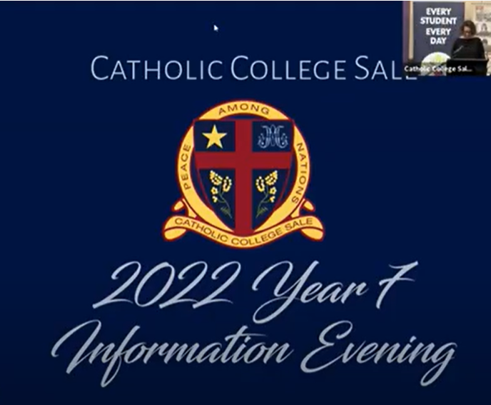 Year 7 Information Evening Catholic College Sale