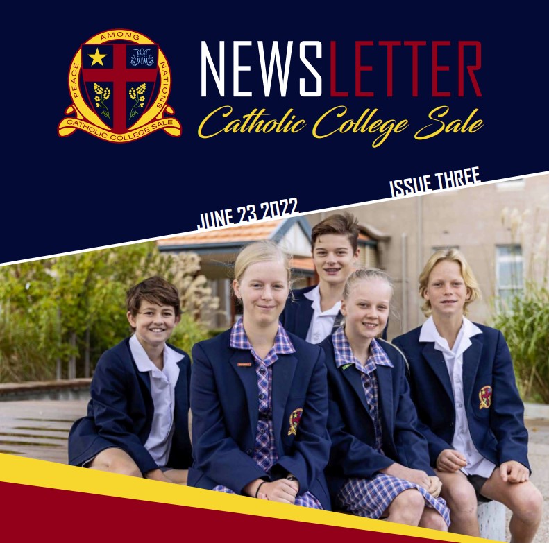 Newsletter Issue Three Catholic College Sale